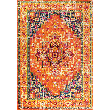 Brooklyn Geometric Medallion Area Rug